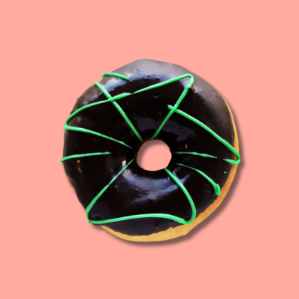 The Best Donuts in Nairobi 5 Chocolate mint donut offering rich taste with freshness – Go Nuts Donuts