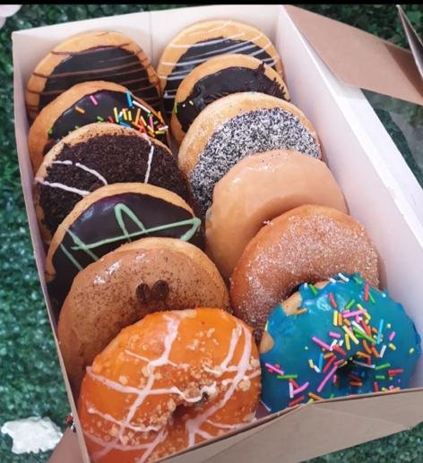 Assorted Donut Pack 2 12 pc packed assorted donut box